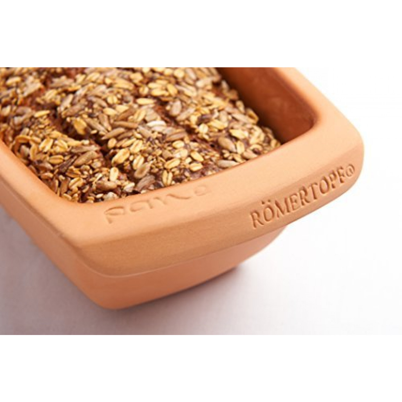 Rectangular Bread Mould, Glazed Clay Bread Baker