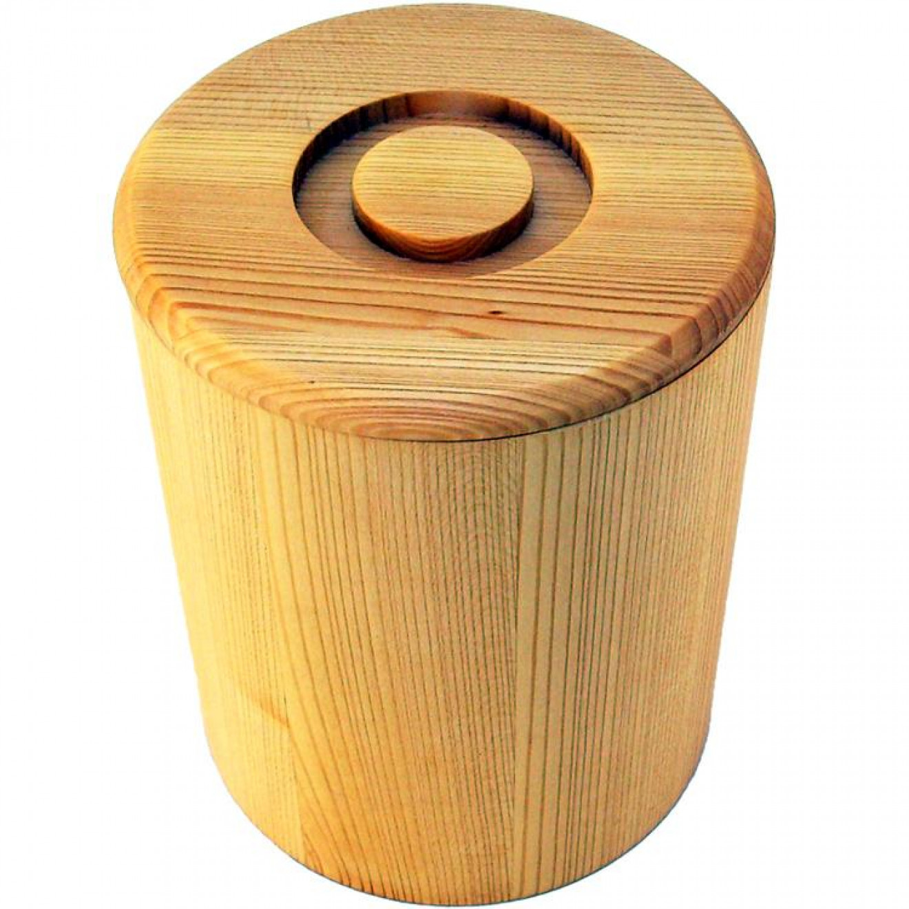 Wooden barrel for 4.4lb (2kg) grain