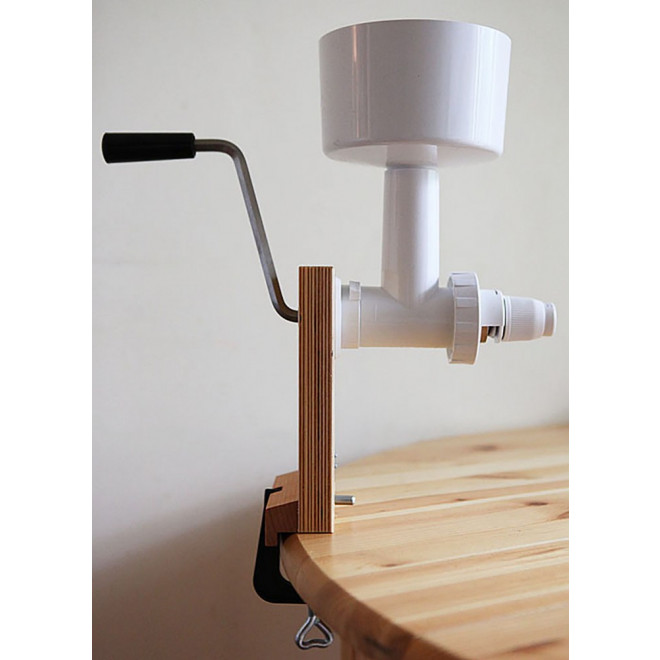 Hand-operated Grain Mill Model MH 4 with Grindstones Natural Granite