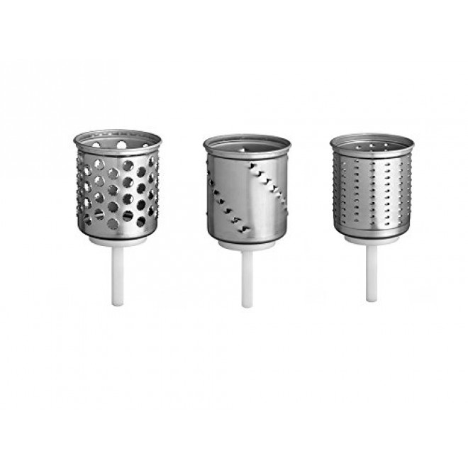 Additional drums 4,5,6 for vegetable cutter and grater set