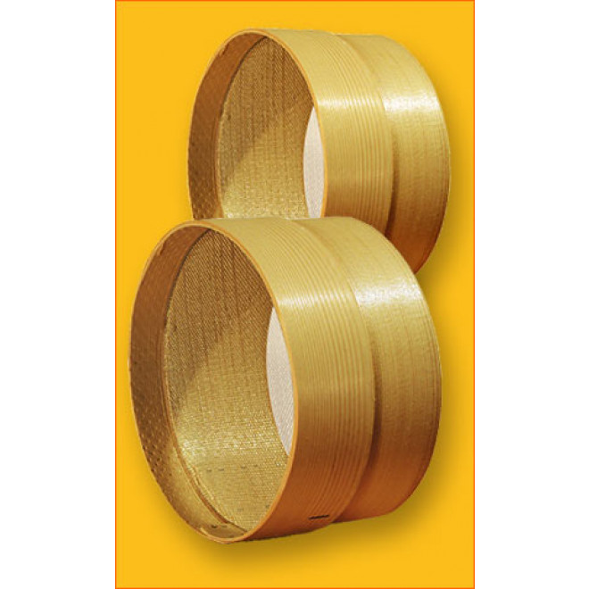 Flour sieves Set, 7.08Inches (18cm) coarse + 7.87Inches (20cm) fine