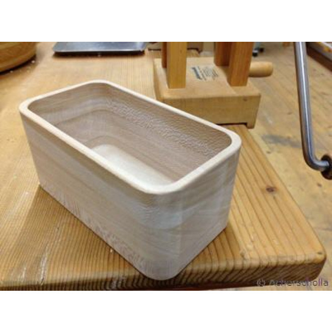 The wooden trough for cereal fits for DUO