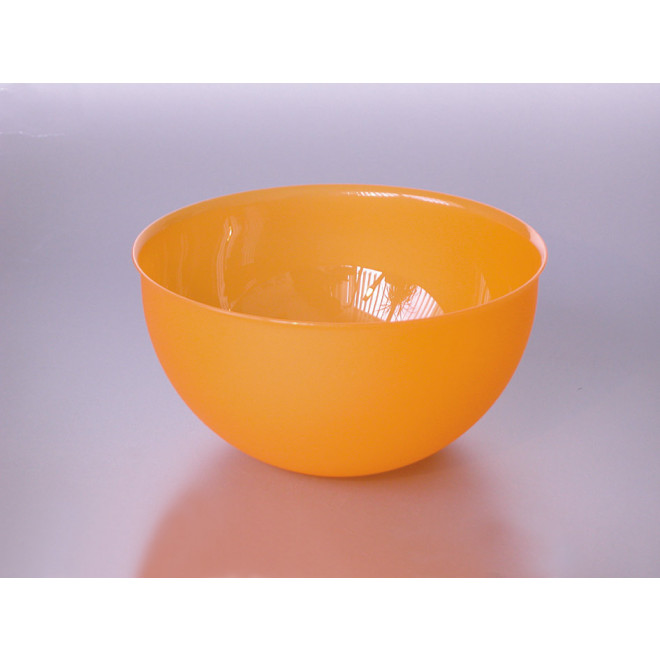 Bowl 4.2 Pints (2 liters) translucent orange