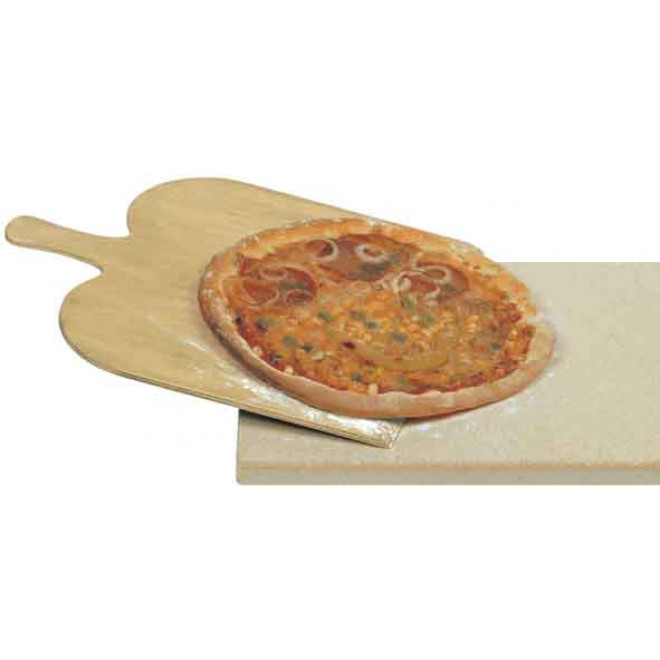 Pizza / bread stone incl. wooden shifter