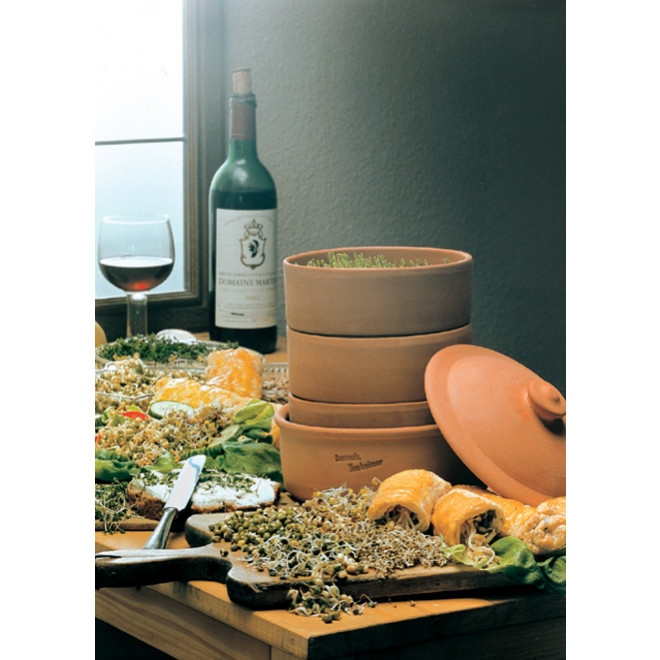 Optional tray for hawos Clay sprouting pot 330-200