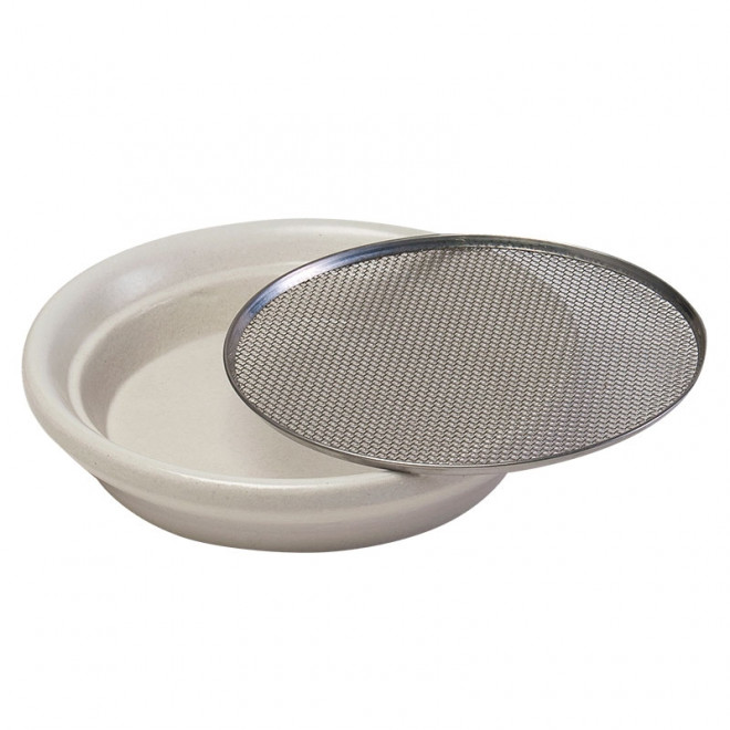 Eschenfelder Cress strainer 4.70inch (12cm) white
