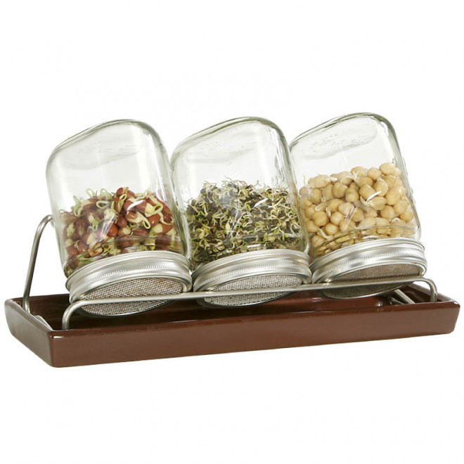 Spare ceramic drip tray brown for triple rack