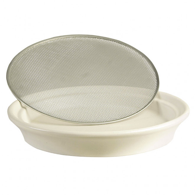 Eschenfelder Cress strainer 8.46inch (21.5cm) white