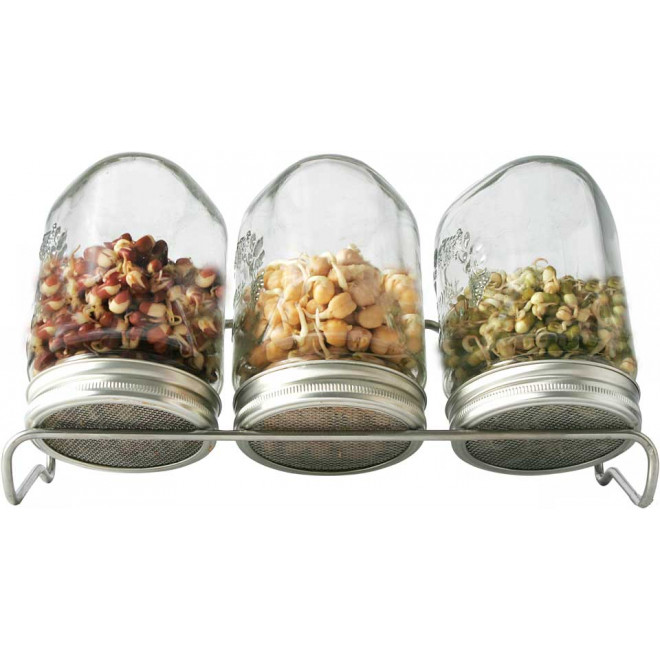 Spare Rack for three Jars