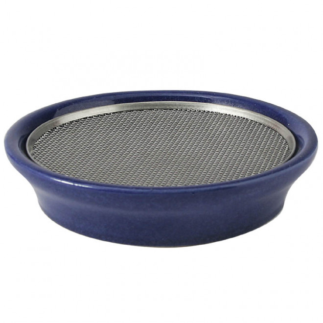 Eschenfelder Cress strainer 4.70inch (12cm) blue