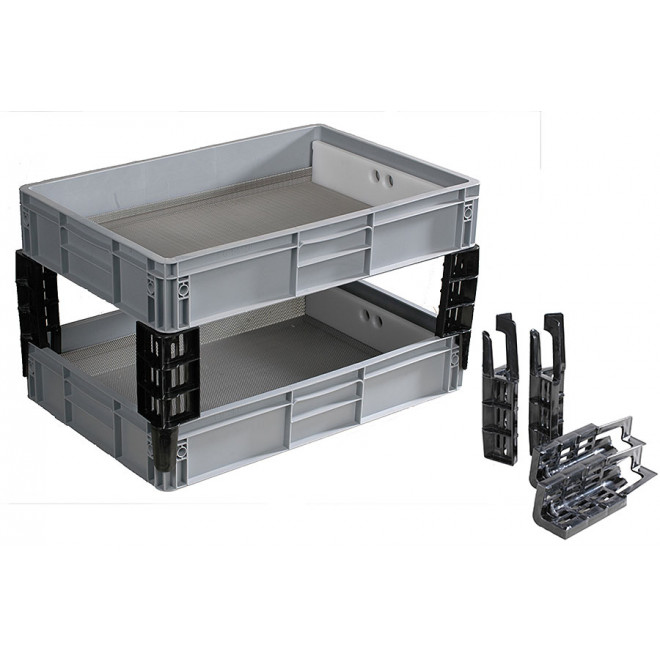 Stacking aid for germination box