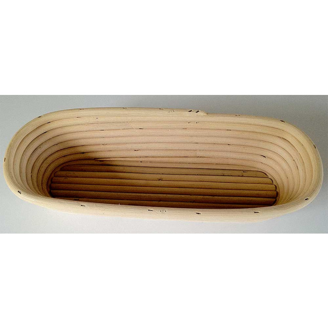 Banneton Bread Dough Proofing Basket, Oval for 1.65lb (0.75kg) Dough