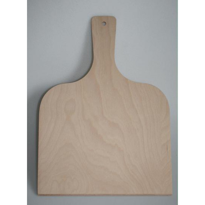 Wooden shifter for pizza and bread