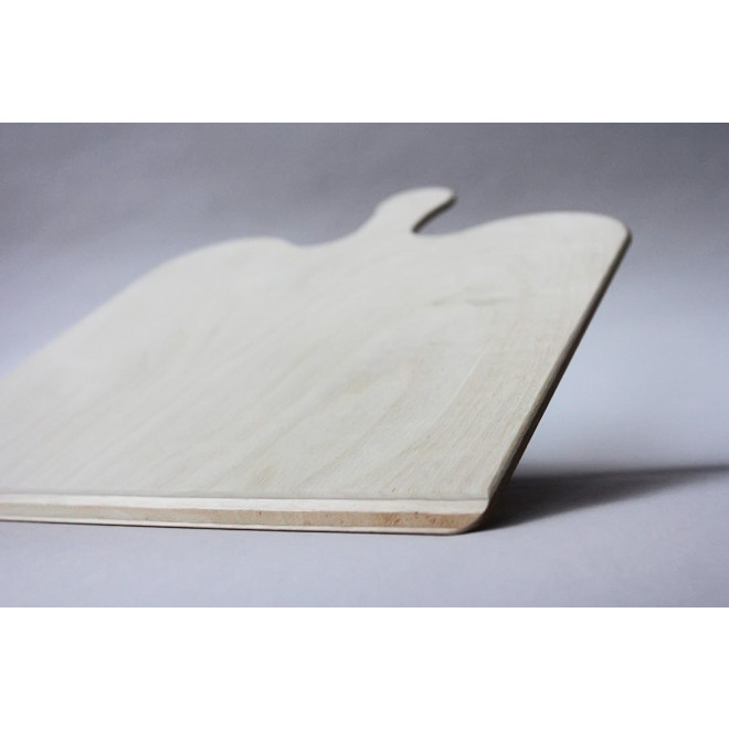 Wooden shifter for pizza and bread