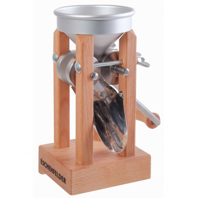 Eschenfelder Grain Flaker with Anodized Aluminum Funnel