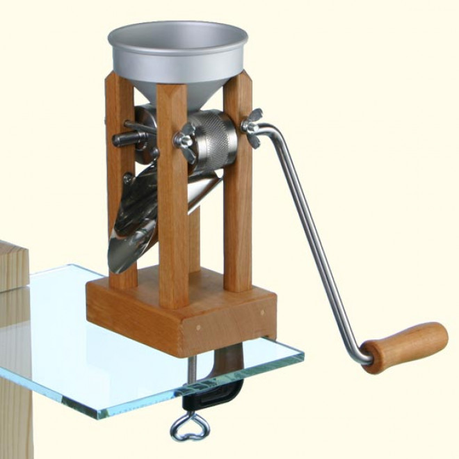 Eschenfelder Grain Flaker with Anodized Aluminum Funnel