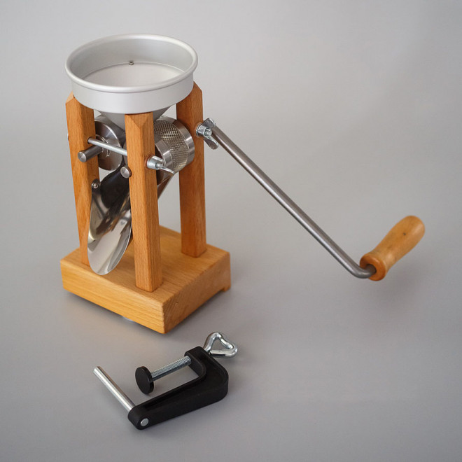 Eschenfelder Grain Flaker with Anodized Aluminum Funnel