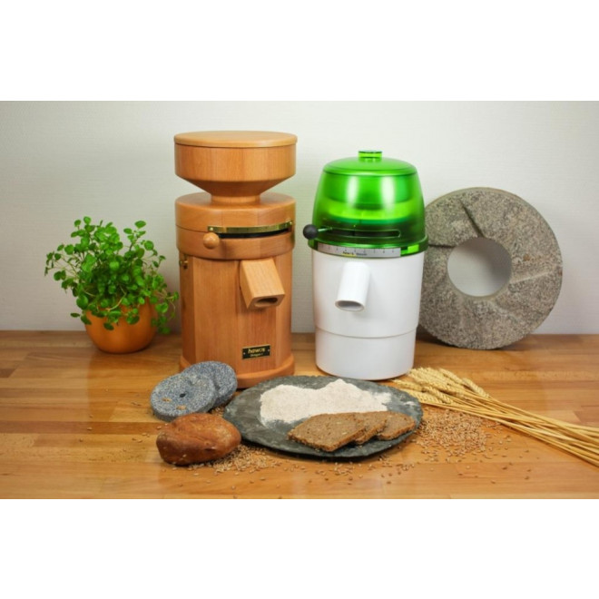 Electric Grain Mill hawos Novum, green