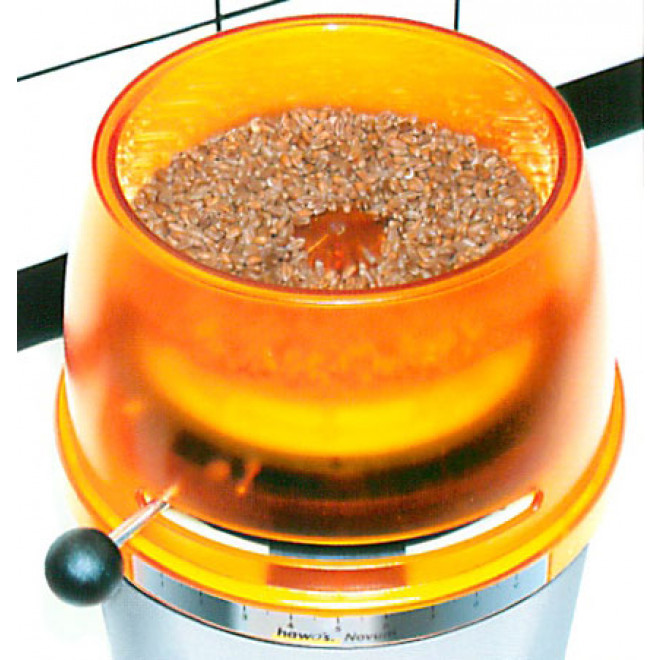 Electric Grain Mill hawos Novum, orange