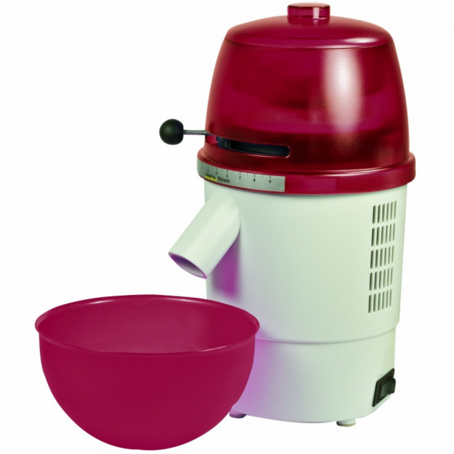 Electric Grain Mill hawos Novum, red