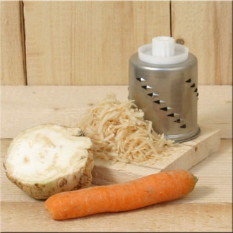 Additional drums 4,5,6 for vegetable cutter and grater set