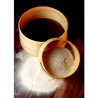 Flour sieves Set, 7.08Inches (18cm) coarse + 7.87Inches (20cm) fine