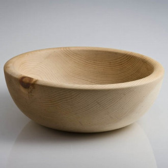 Set with four Wooden Bowls 6.29, 7.08, 7.87, 9.84Inches (16, 18, 20,25cm)