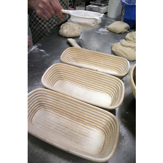 Banneton Bread Dough Proofing Basket, Oval for 4.4lb (2kg) Dough