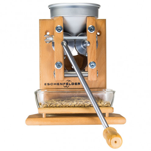 Eschenfelder Wall Grain Flaker with Anodized Aluminum Funnel