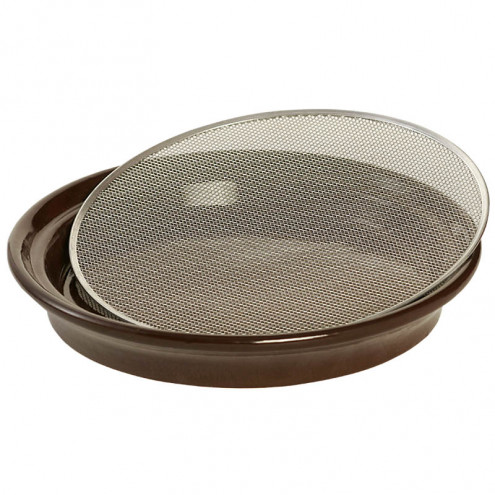 Eschenfelder Cress strainer 8.46inch (21.5cm) brown