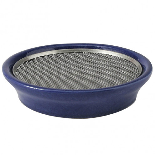 Eschenfelder Cress strainer 4.70inch (12cm) blue