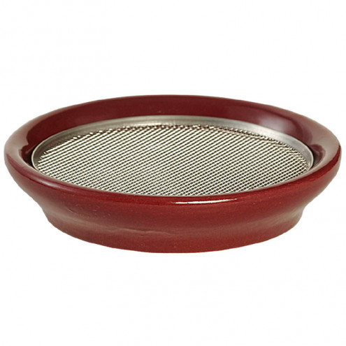 Eschenfelder Cress strainer 4.70inch (12cm) dark red