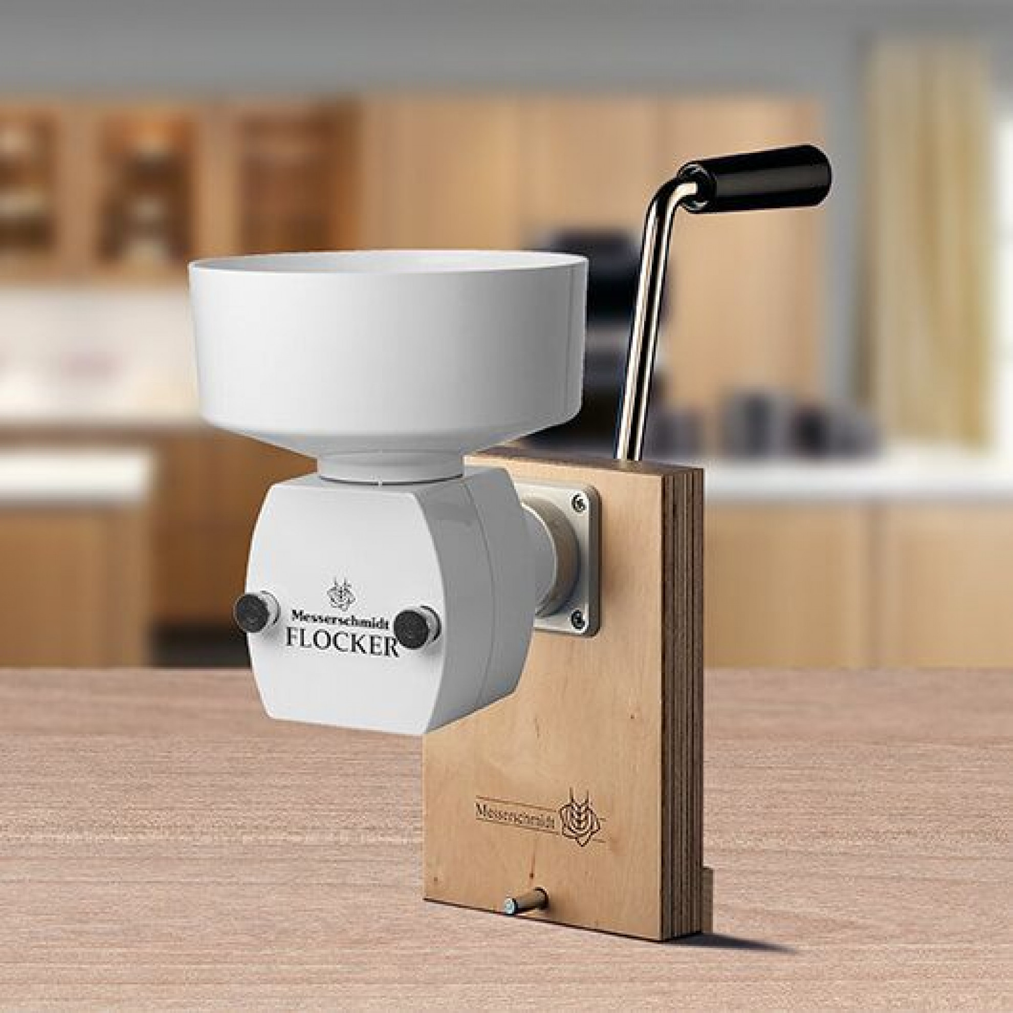 Flaker Mill for Family Grain Mill with Handbase