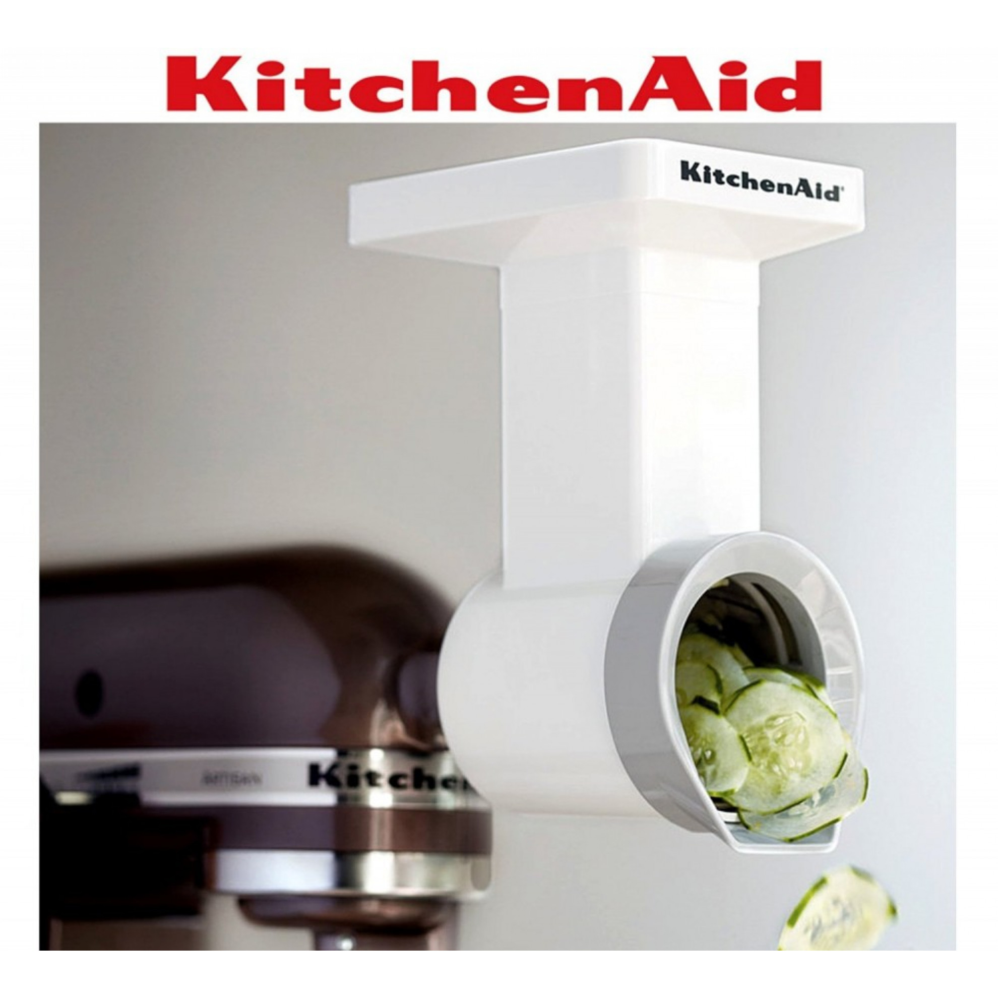 KitchenAid FPPC Mixer Attachment Pack; Grinder/ Mincer, Slicer